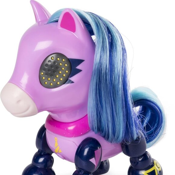 Zoomer Zupps Pretty Ponies Electra Interactive Pony w/lights, sounds New in Box - Picture 6 of 12